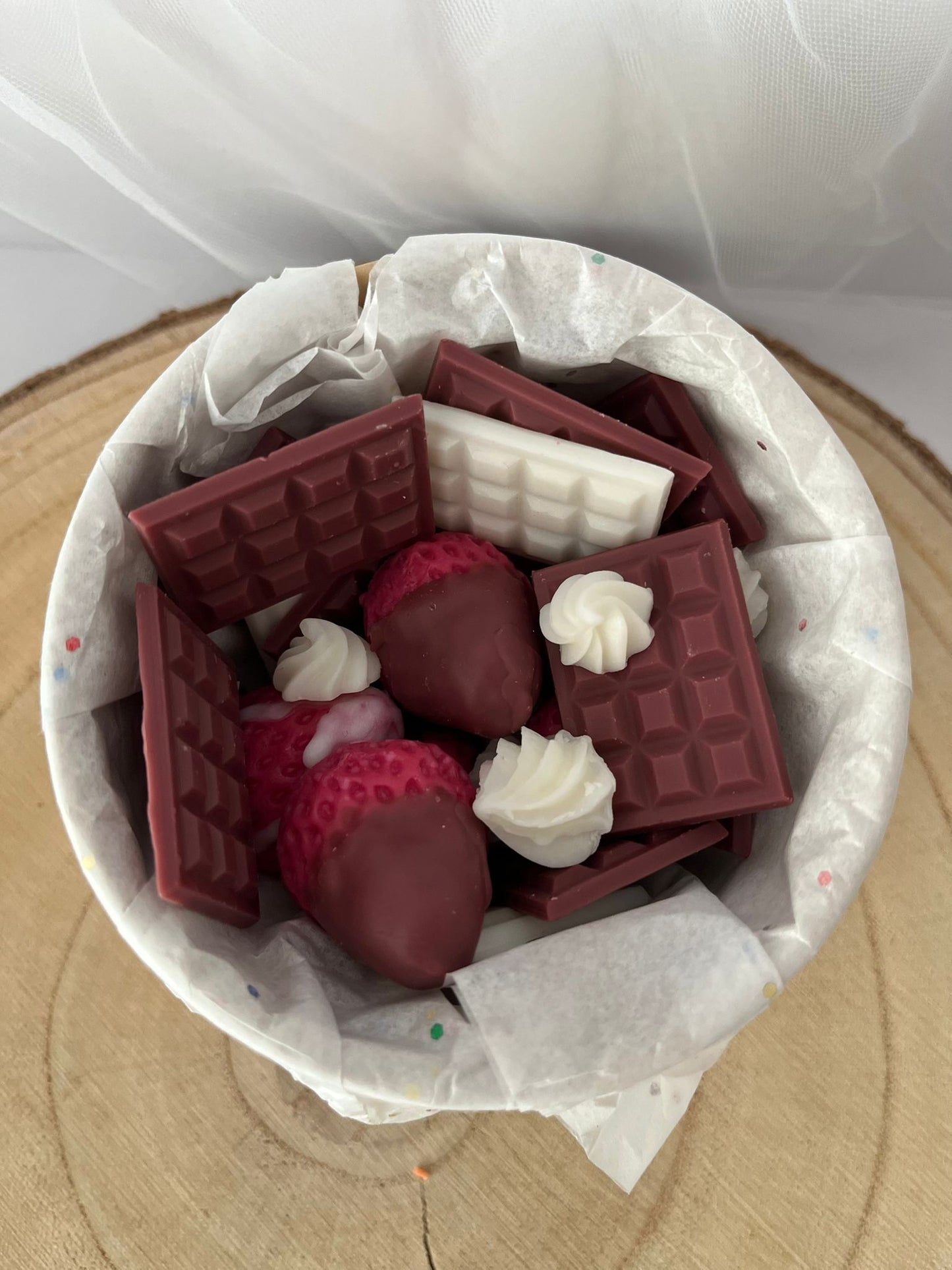 WaxMelt fresa y nata