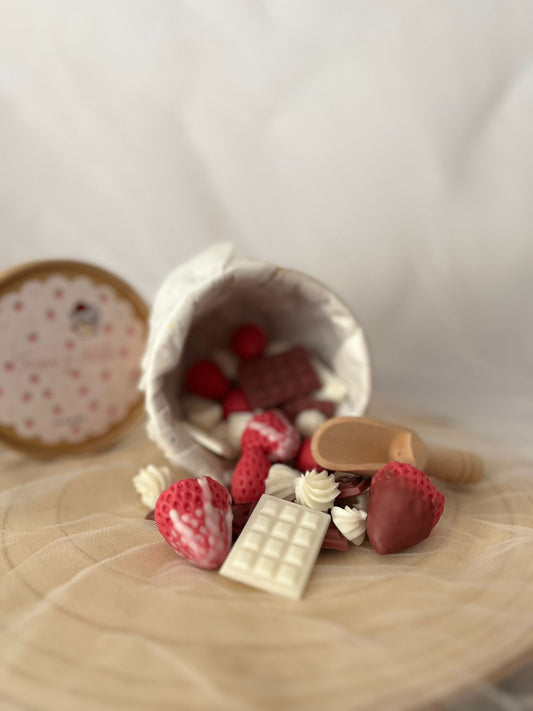 WaxMelt fresa y nata