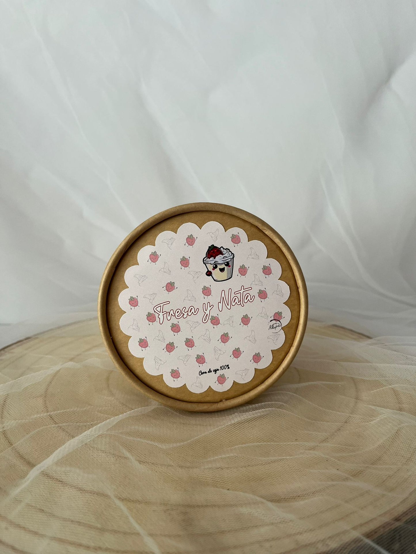 WaxMelt fresa y nata