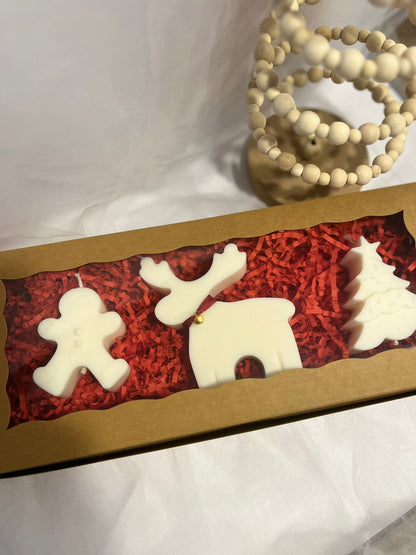 Pack de Figuras Navideñas Aromáticas Gingerbread