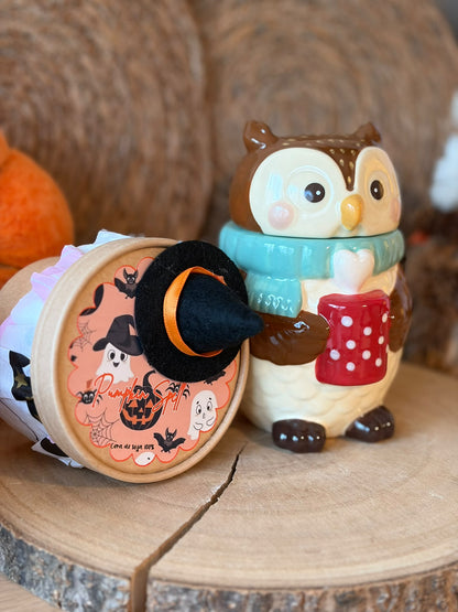 🎁 Pack Otoño Quemador Cozy Owl+ WaxMelt otoño