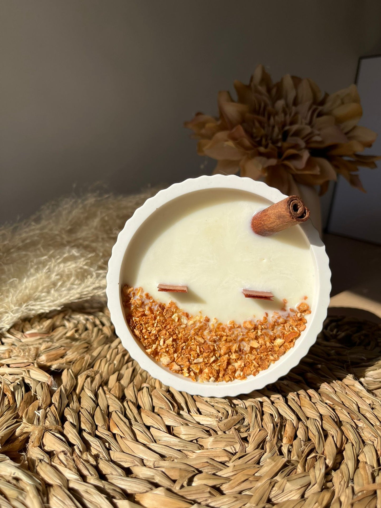 Vela de Canela y Naranja
