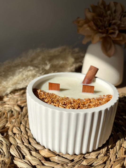 Vela de Canela y Naranja