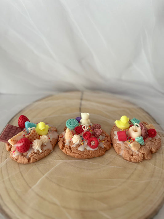 Vela galleta decorativa