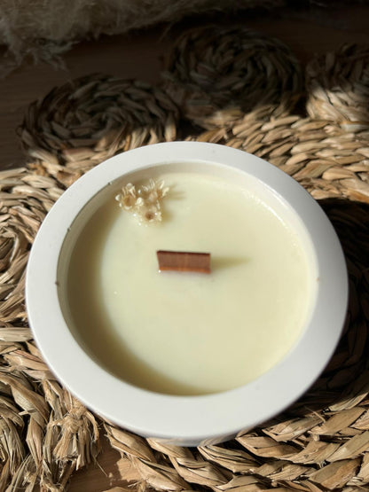 Vela de vainilla