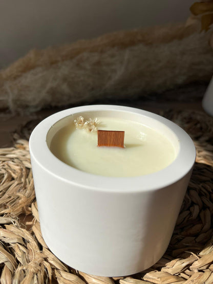 Vela de vainilla