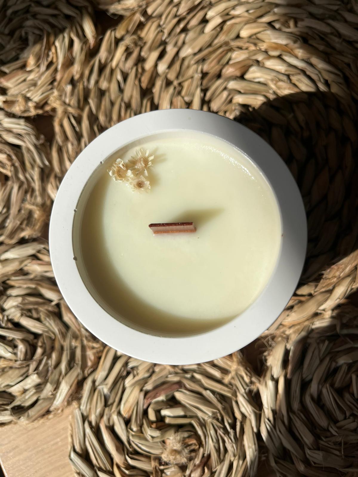 Vela de vainilla