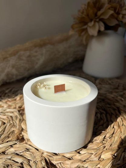 Vela de vainilla