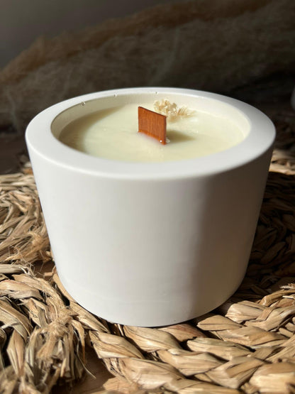 Vela de vainilla