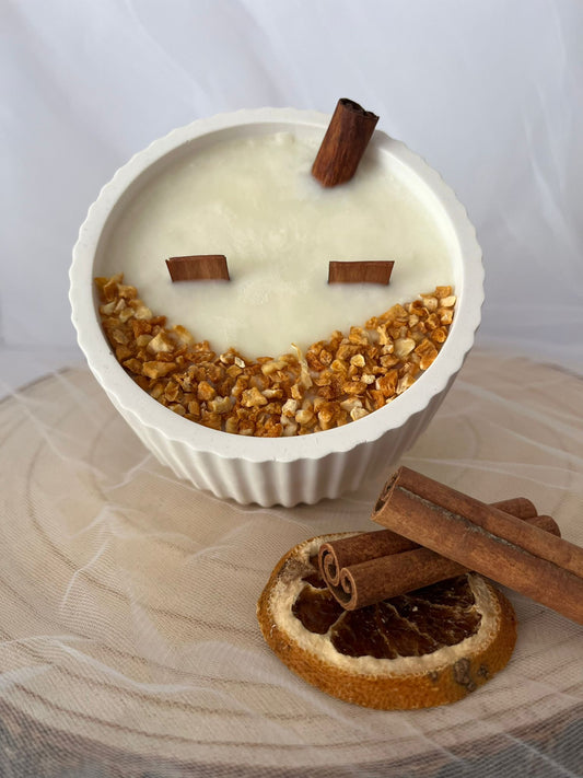 Vela de Canela y Naranja